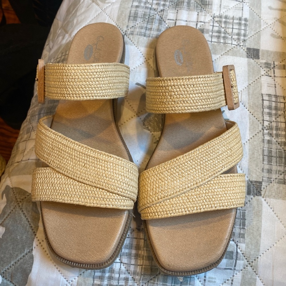Dr scholls Sandals used size 8- lightly used
